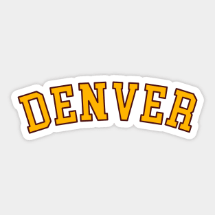 Denver Sticker